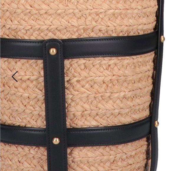 YSL Saint Laurent Medium Raffia Bag - Picture 6 of 7